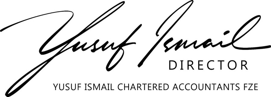 Yusuf Ismail signature